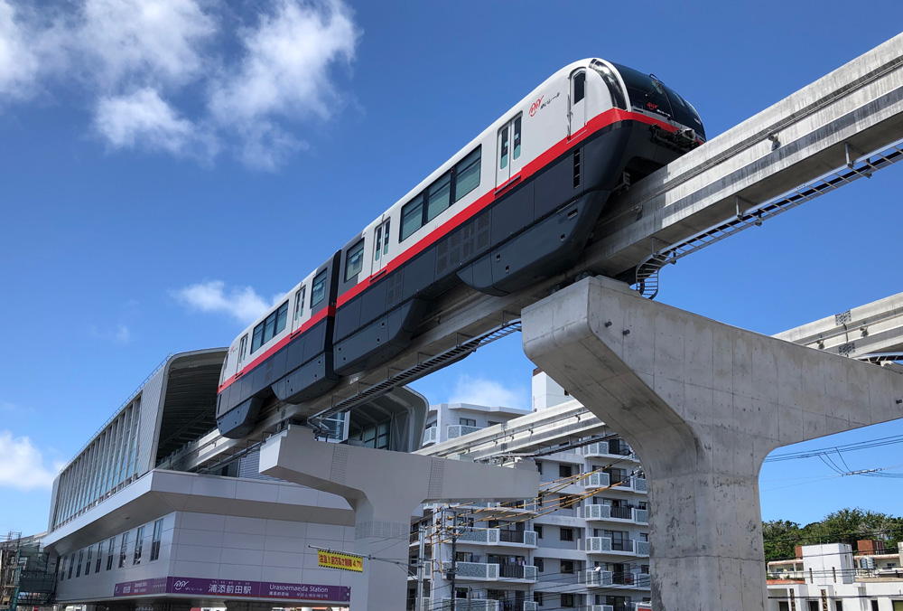 │
		    鉄道    │
		浦添前田駅（沖縄モノレール延伸）    